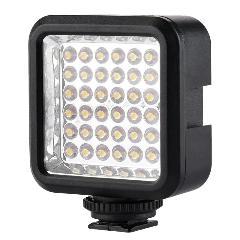 

Ultra-Bright Led 36 Video Light Continuous On Camera Lighting Camcorders With Rechargeable Battery Pack And Charger Compatible