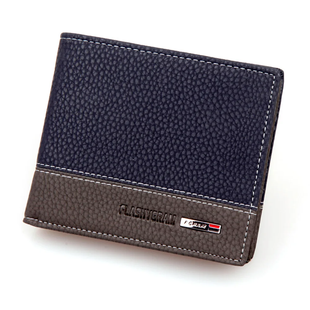 2016 wallets famous brand man wallet mens leather purses male slim credit card holder coin purse for men vintage wallet bolsa