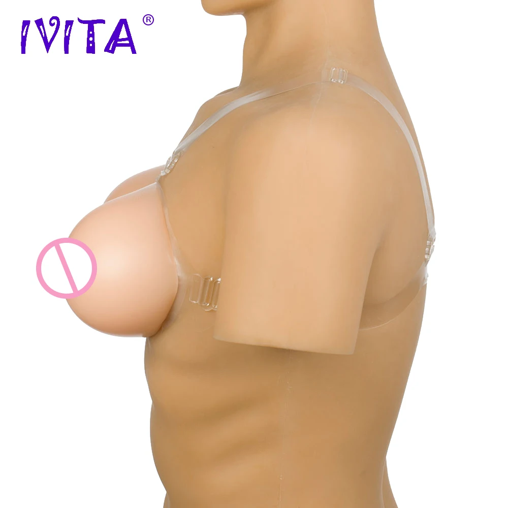 IVITA 2000 г слеза поддельные грудь силиконовые формы груди для Crossdressing Драг королева