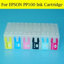 Пустой PP-100 чернильный картридж с чипом Resetter для Epson PP100 PP-100II PP100II PP100N PP100AP PP-100N PP-100AP принтер