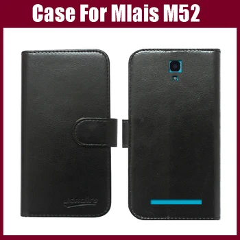 

Hot Sale! Mlais M52 Case New Arrival 6 Colors High Quality Flip Leather Protective Phone Cover For Mlais M52 Case