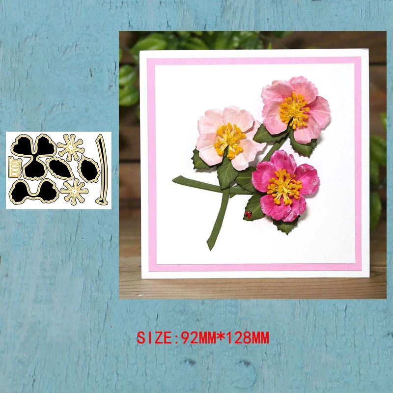 

LLove CCraft Metal Cutting Dies NO.4 Flower for DIY Scrapbook Album Paper Card Decorative Craft Embossing Die 2019 NEW