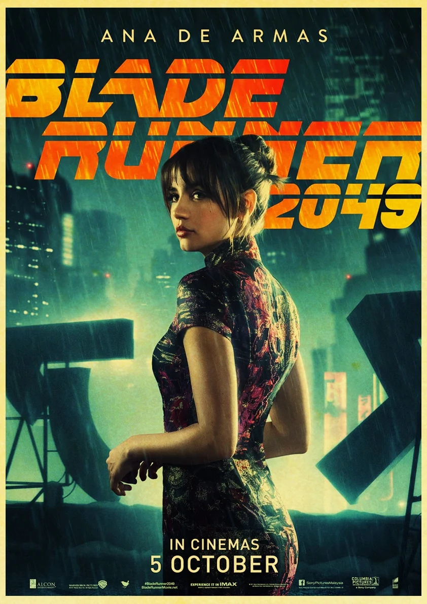 Классический Action sci-fi movie Blade Runner ретро постер ВИНТАЖНЫЙ ПЛАКАТ Настенный декор для домашнего бара кафе