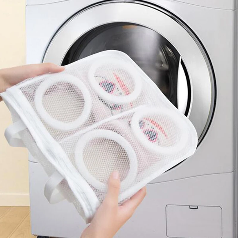 Shoes Organizer Bag for shoe Mesh Laundry Shoes Bags Dry Shoe Home Organizer Portable Laundry Washing Bags Laundry Bag