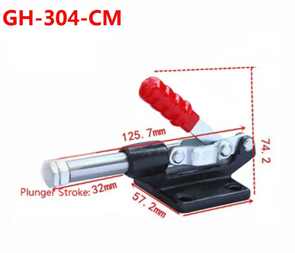2PC Push Pull Operated Type GH 304 CM Holding Capacity 227kgs Plunger