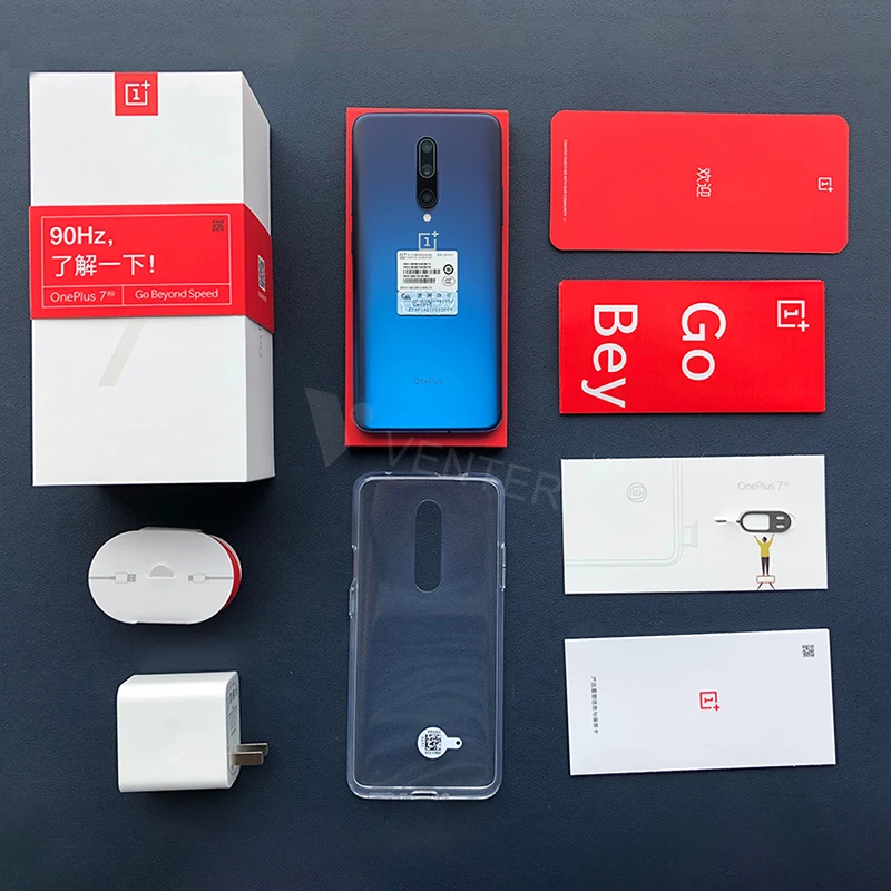 Смартфон OnePlus 7 Pro Официальный магазин 6 ГБ 128 камера 48 МП Snapdragon 855 экран 67 дюйма 2K +