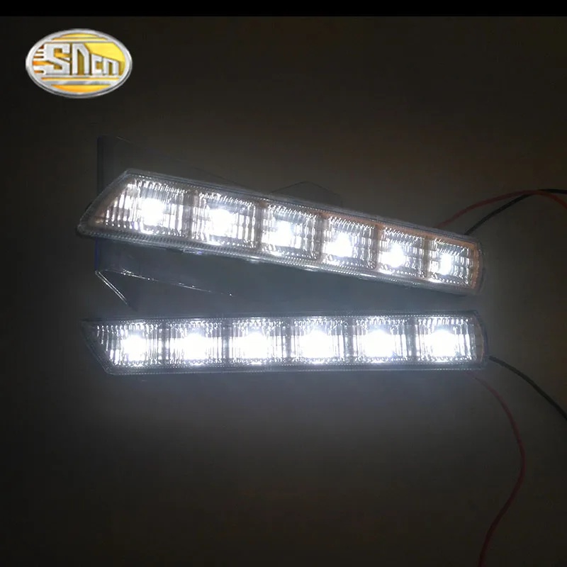 Sncn светодиодные фары дневного света для Mitsubishi ASX 2010-2012 дальнего света 12 В водонепроницаемый