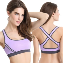 Yoga Bra Sports Bra Running Gym Fitness Athletic Bras Padded Push Up Tank Tops For Girls