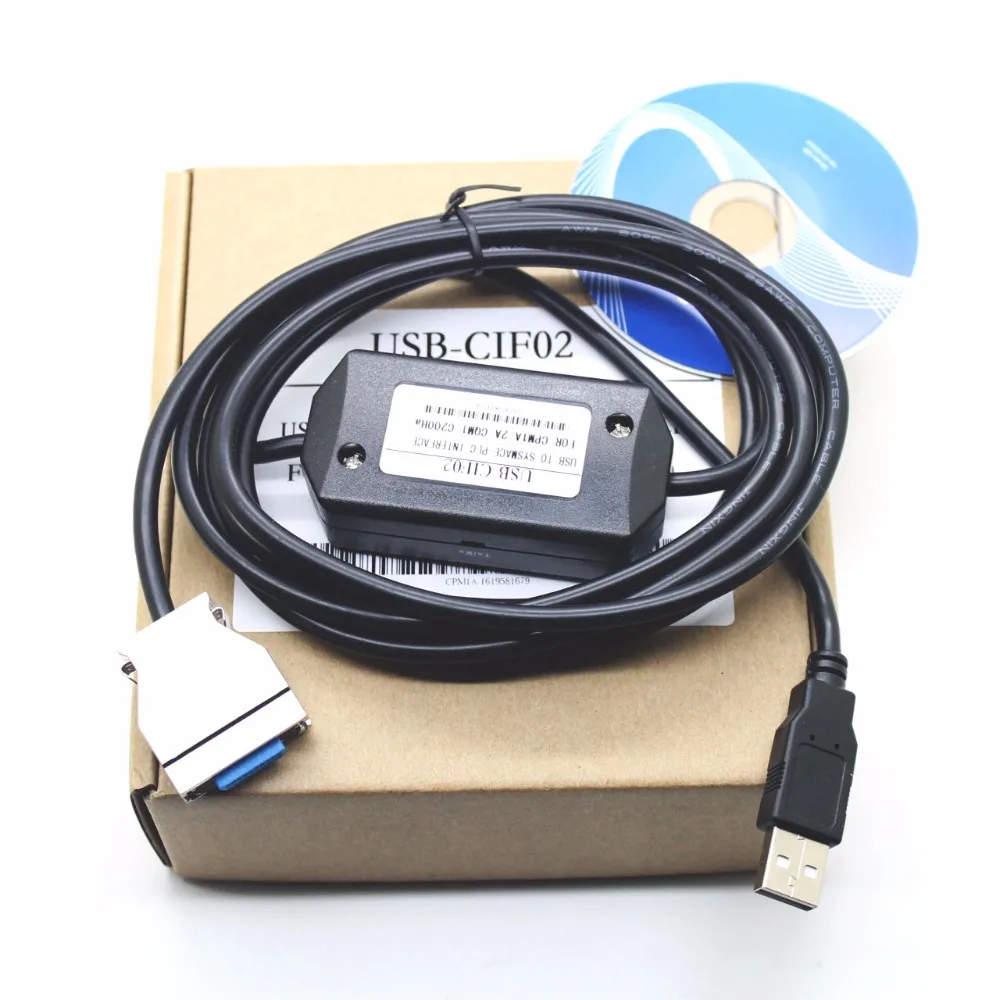 USB-CIF02 USB CIF02 CQM1-CIF02 (CQM1CIF02) For  PLC CPM1 CPM1A CQM CPM2A C200HS C200HX/HG/HE SRM