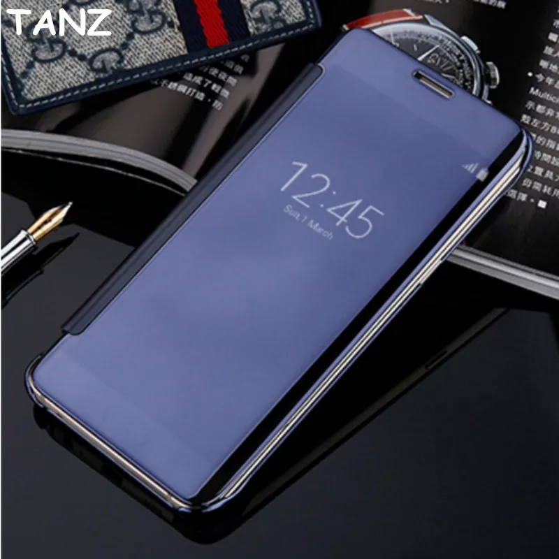 TANZ из лакированной искусственной кожи Роскошные Флип ПК телефона с креплением на