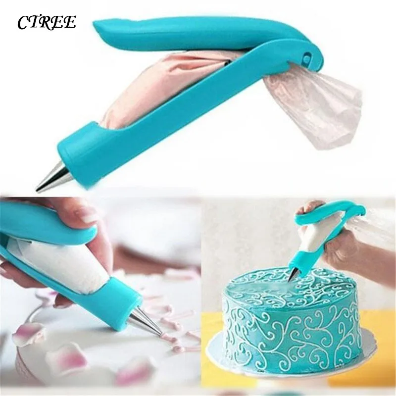 

CTREE Nozzles Set Tools Baking Pastry Piping Decorative Pen Multifunction Icing Piping Cream Syringe Pens DIY Baking Tools C588