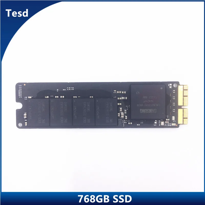 

Laptop SSD 768GB 655-1809A for Macbook Air A1465 A1466 Solid State Disk 2013 2014 Year MD711 MD760 MZ-JPU512T/OA2