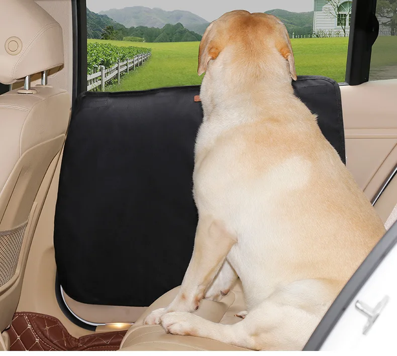 Waterproof Pet Dog Cat Car Door Cover protector Back Seat Door Window