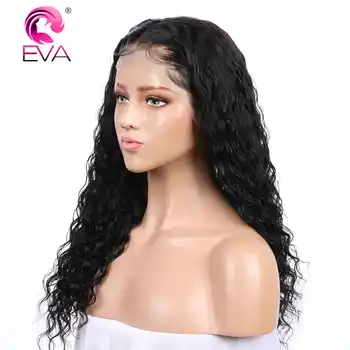 Eva Hair Full Lace Human Hair Wigs Pre Plucked Hairline With Baby Hair Curly Lace Wigs For Black Women Brazilian Remy Hair