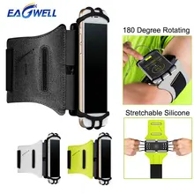 Спортивный нарукавник 180 градусов вращающийся нарукавник чехол для телефона чехол для iPhone X samsung S10e 4-6 дюймов мобильный телефон бег тренажерный зал ремень