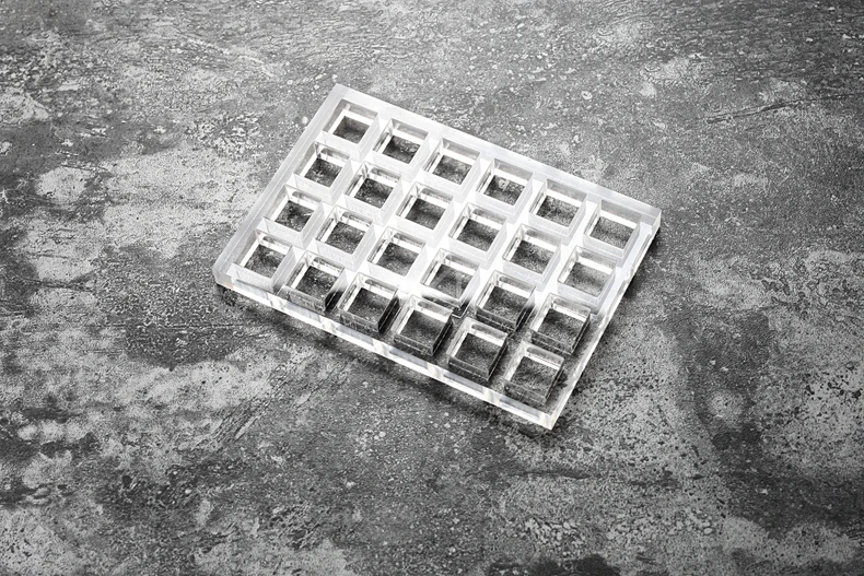 Verificador acrílico do interruptor para interruptores cereja MX, 2x2, 3x4, 7x7, 9x9