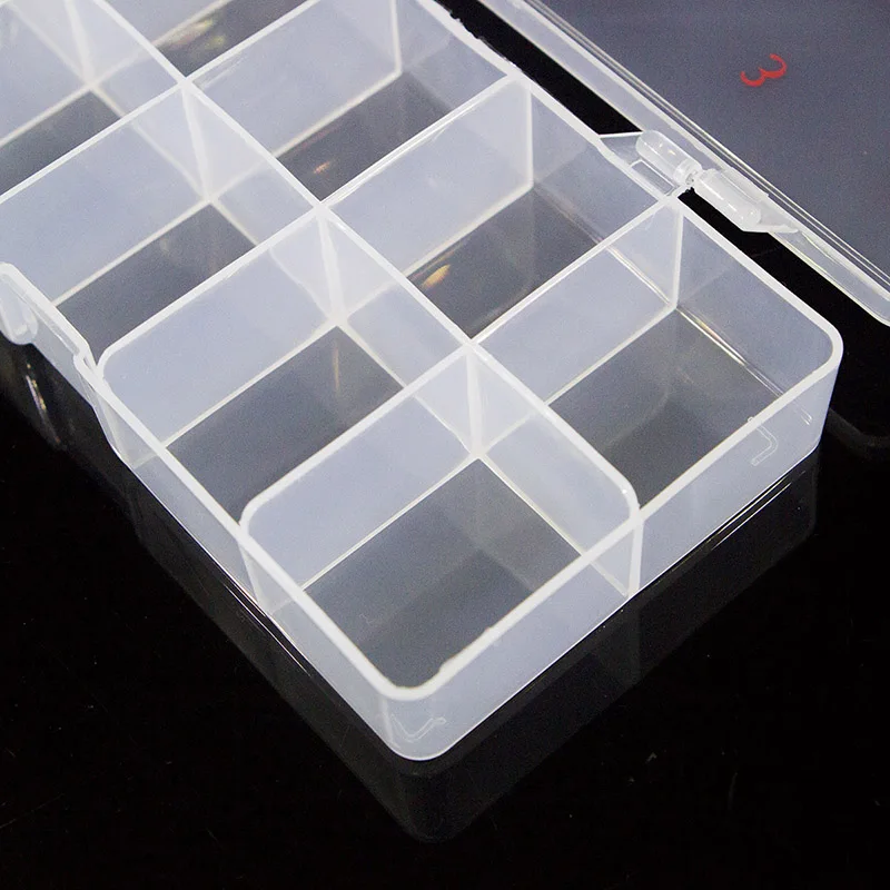 TKGOES 1 хранилище ПК пластиковая пустая коробка чехол для ногтей салон инструмент-500 шт. Ложные Советы коробка для хранения
