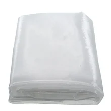 Nueva tela de fibra de vidrio tela tejida de fibra de vidrio de la red de tejido liso tela herramientas materiales DIY blanco 2m * 100cm