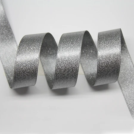 YAMA Silver Purl Satin Ribbon 19 22 25 38 mm 3/4