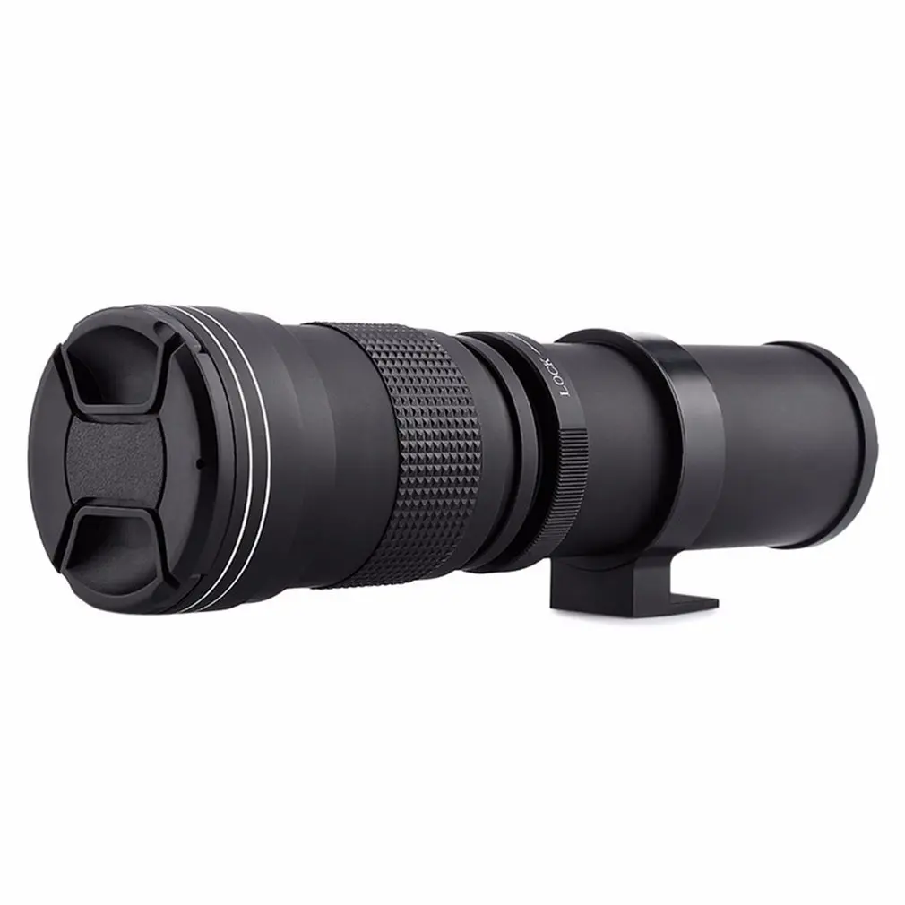 420-800 мм F/8,3-16 ручной Супер телефото зум-объектив+ 2X телеконвертер объектив для E Mount M4/3 камеры