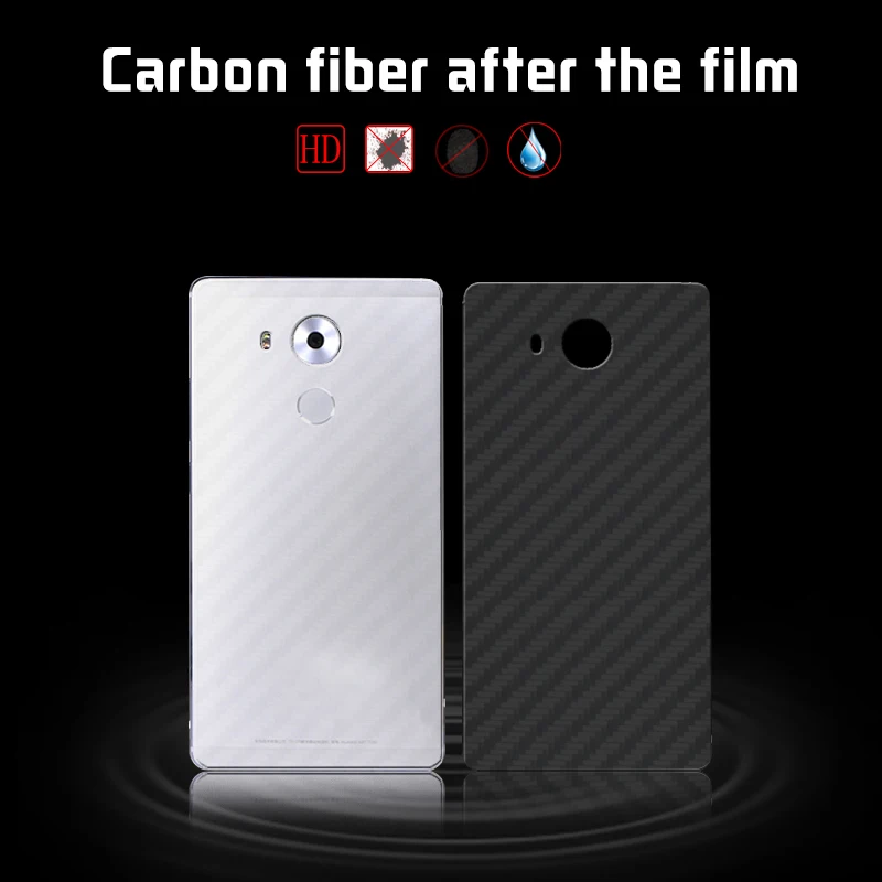 Carbon Fiber Soft Film For Huawei Ascend mate 8 NXT-AL10 NXT-CL00 NXT-DL00 NXT-TL00 NXT-L29 NXT-L09 Back Screen Protector | Мобильные