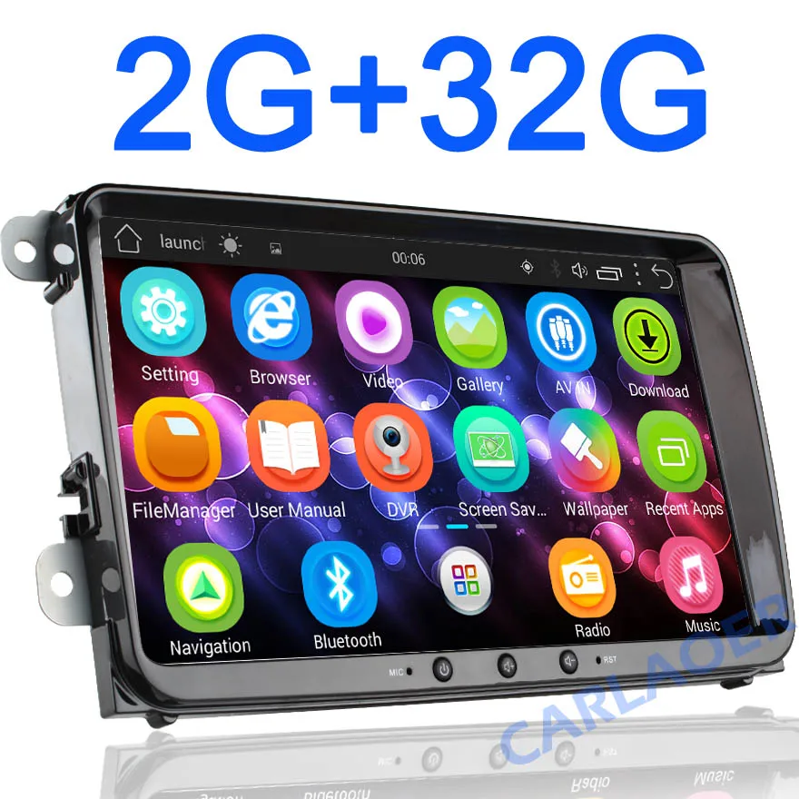 

9" Android Car GPS Navigation 2 DIN for VW Volkswagen GOLF 5 ,6 Polo Passat b5, Jetta Tiguan Touran Skoda,canbus,steering wheel