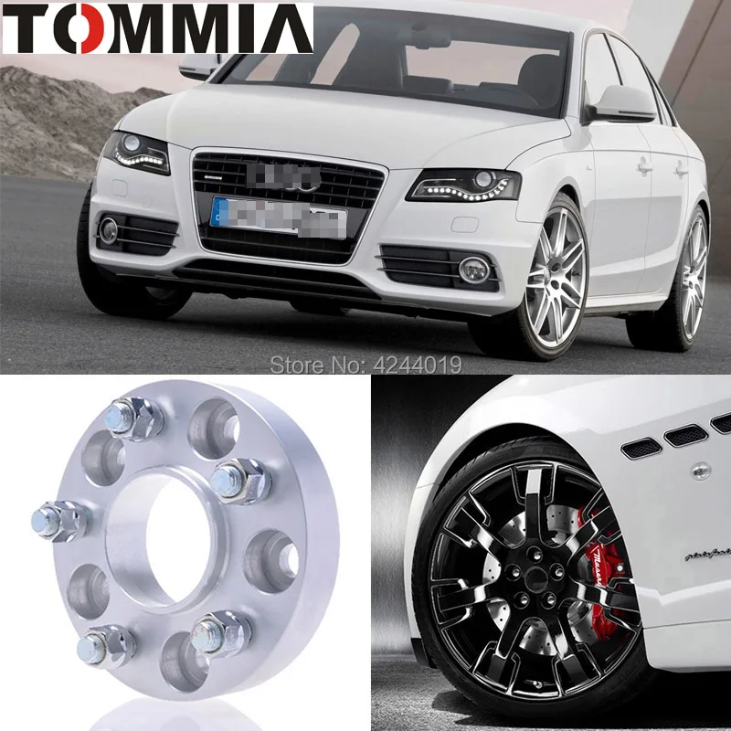 Fits Audi A4 2PCS Wheel Hub Centric Spacers Tire Adapters Rims Flange