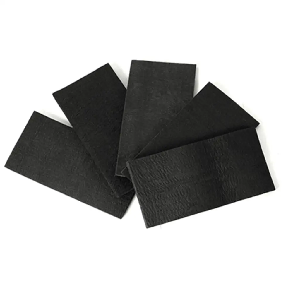 

2PCS Soft Graphite Carbon Felt High Temperature Resistant Soft Graphite Felt Carbon Fiber For Contamination Adsorption Cleaning