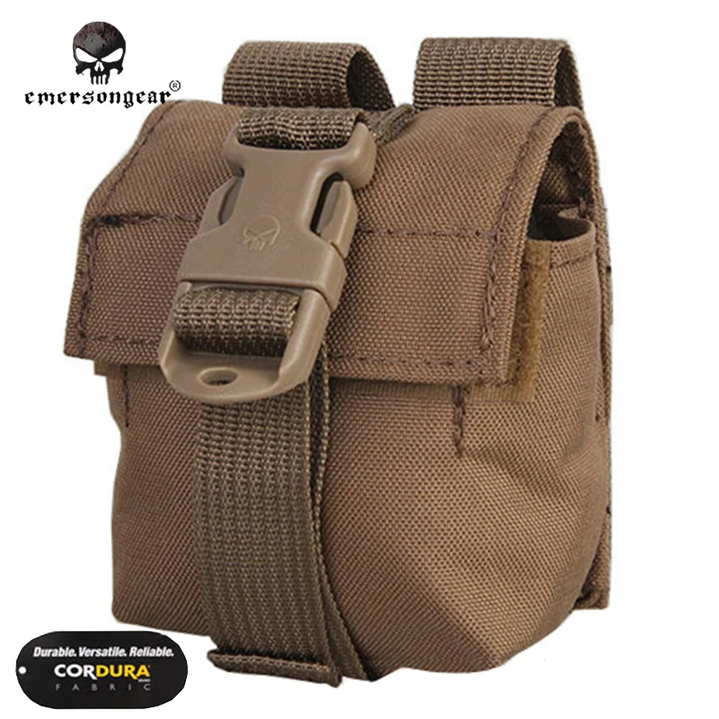 

Emersongear LBT Style Single Frag Pouch Emerson Molle Hunting Airsoft Paintball Combat Gear EM6369 Multicam Coyote Khaki pouches