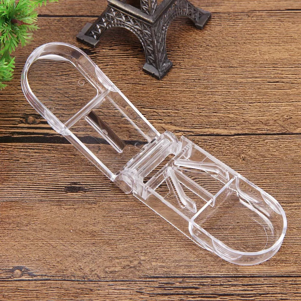 

Cutter Medicine Box Transparent Pill Splitter Tablet Dose Divide Compartment Brand New Storage Case Mini Size Random Color