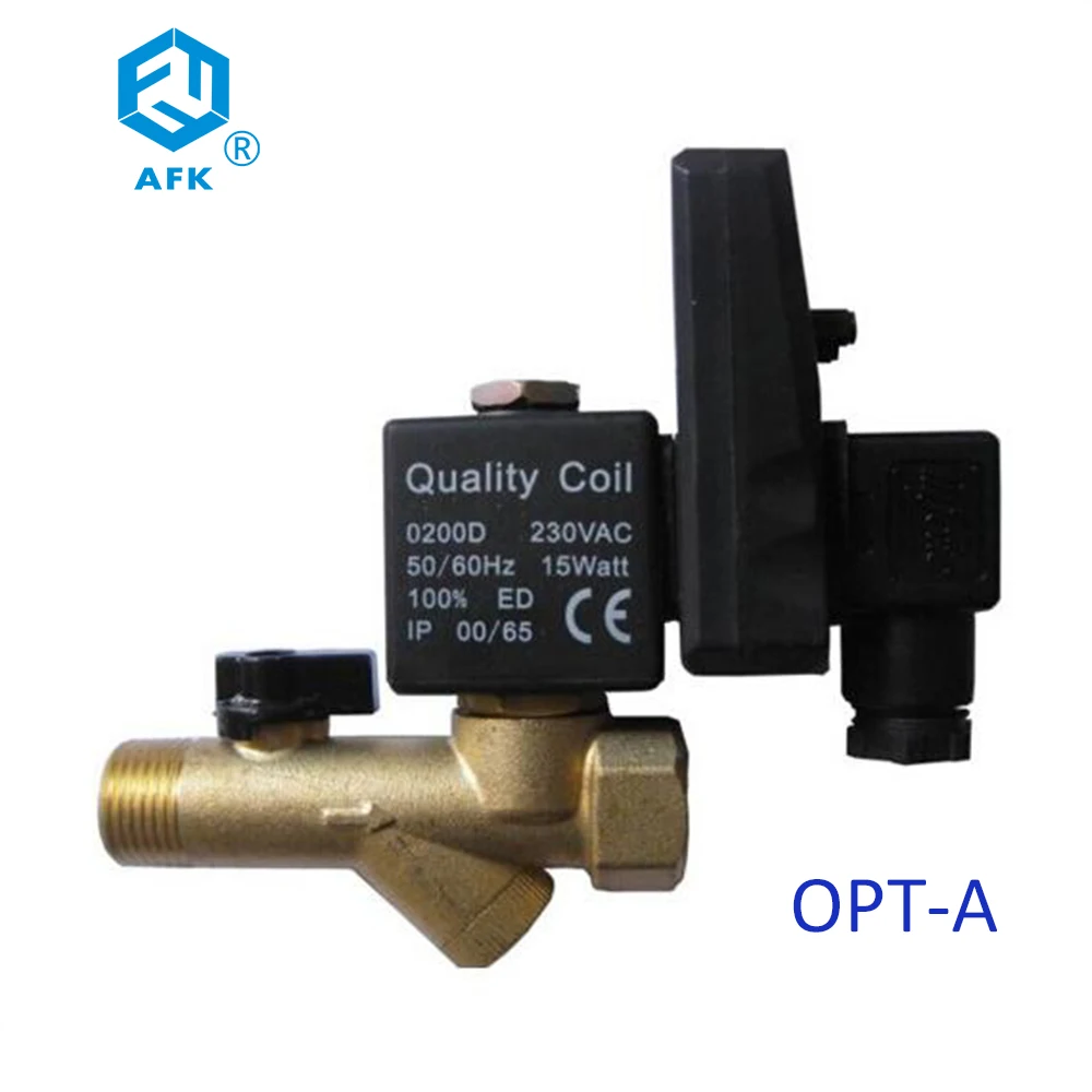 50Hz AC110V 1/2" Automatic Electronic Timed Drain Valve for Air Compressor 