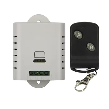 

2016 new AC 85v 110v 120v 220v wireless remote control switch with manual button 1 receiver +1 (JRL-5)transmitter smart home