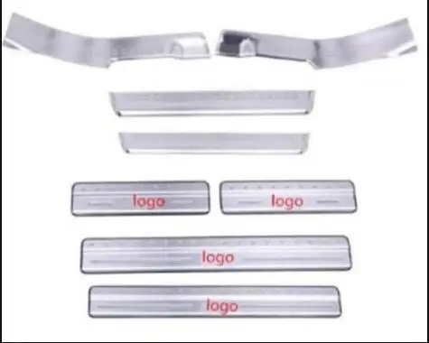 

Car styling Door Car styling Door sill scuff plate Guards Sill Cover Trim 8pcs/set For VOLVO XC60 2009 2010 2011 2012 2013 2014
