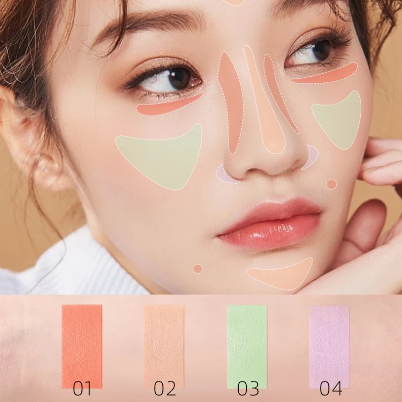 

Concealer Cream Facial Invisible Dark Spotted Eye Contour Lip Makeup Foundation Beauty Facial Long Lasting Concealer Palette