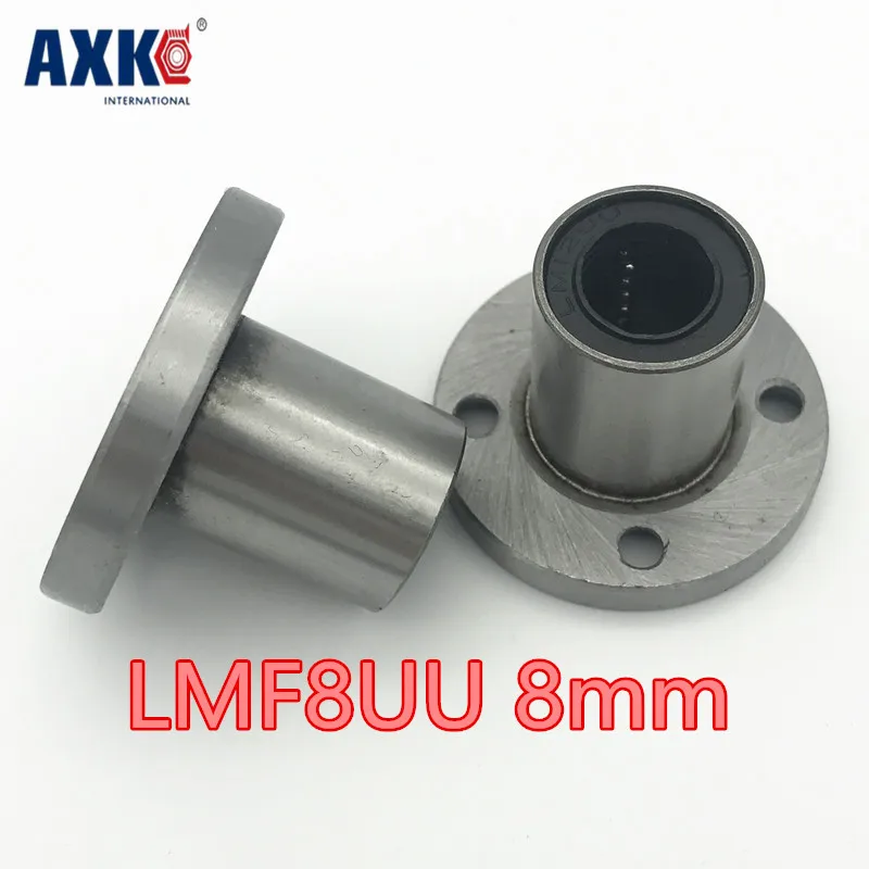 

2019 Limited New Arrival Thrust Bearing Rolamentos Free Shipping 4pcs/lot Lmf8uu 8mm Flange Linear Ball Bearing For Shaft Cnc