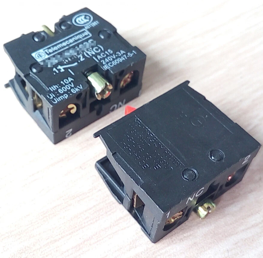 XB2 push button switch Normally Closed NC Pushbutton Joystick Switch