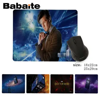 

Babaite In Stocked Doctor Who DIY Design Pattern Game mousepad Gamer Speed Mice Retail Small Rubber Mousepad
