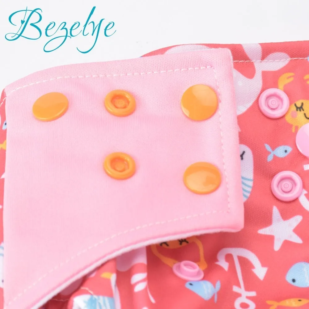 spesifikasi Baru Lucu Bayi Popok Reusable Popok Tahan Air Popok Bayi Celana Training Bayi Couche Lavabl Mudah Dicuci Popok Kain Saku