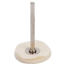 10x1/8 дюймов хвостовик 1 дюйм ткань полировального круга щетка для Dremel роторный инструмент