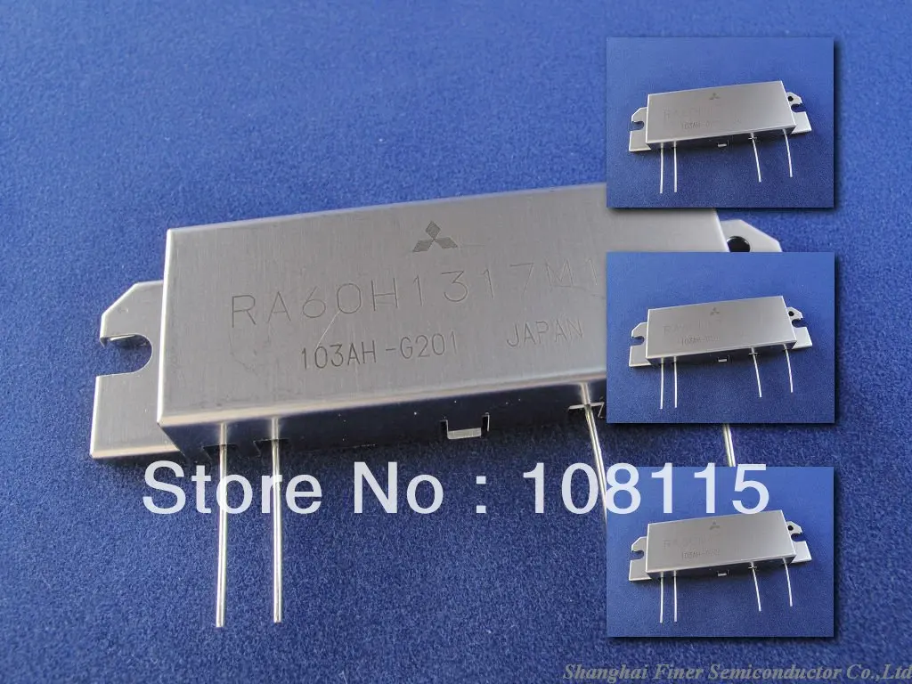 Mitsubishi RF MOSFET amplifier power module RA60H1317M1in Transistors