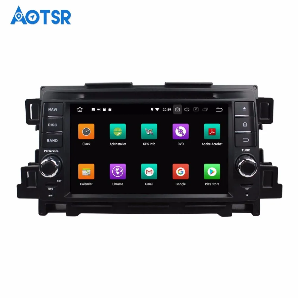 Perfect Android 8 4+32G Car DVD Player GPS navigation For Mazda CX-5 2011 2012 headunit multimedia player tape recorder Free map wifi 3