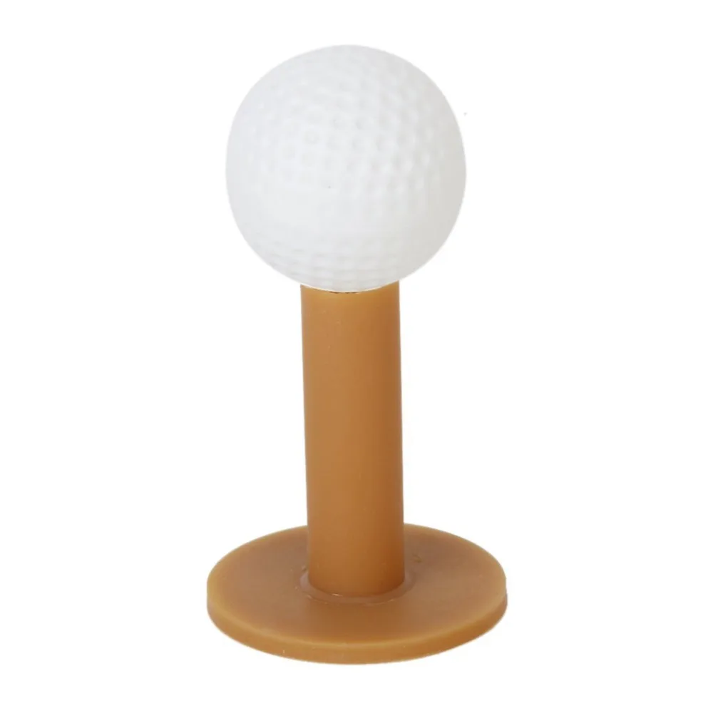 5 pcs Golf Durable Rubber Hitting Practice Driving Range Holder Tees