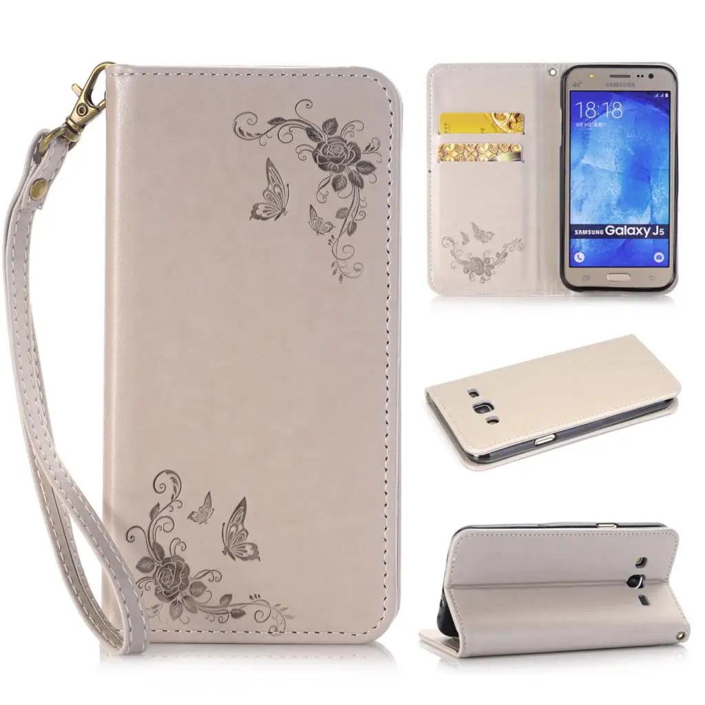 Флип чехол для Samsung Galaxy j5 2015 j 5 500 SM J500 J500FN J500F кожаный телефона J500H сумка|case for samsung