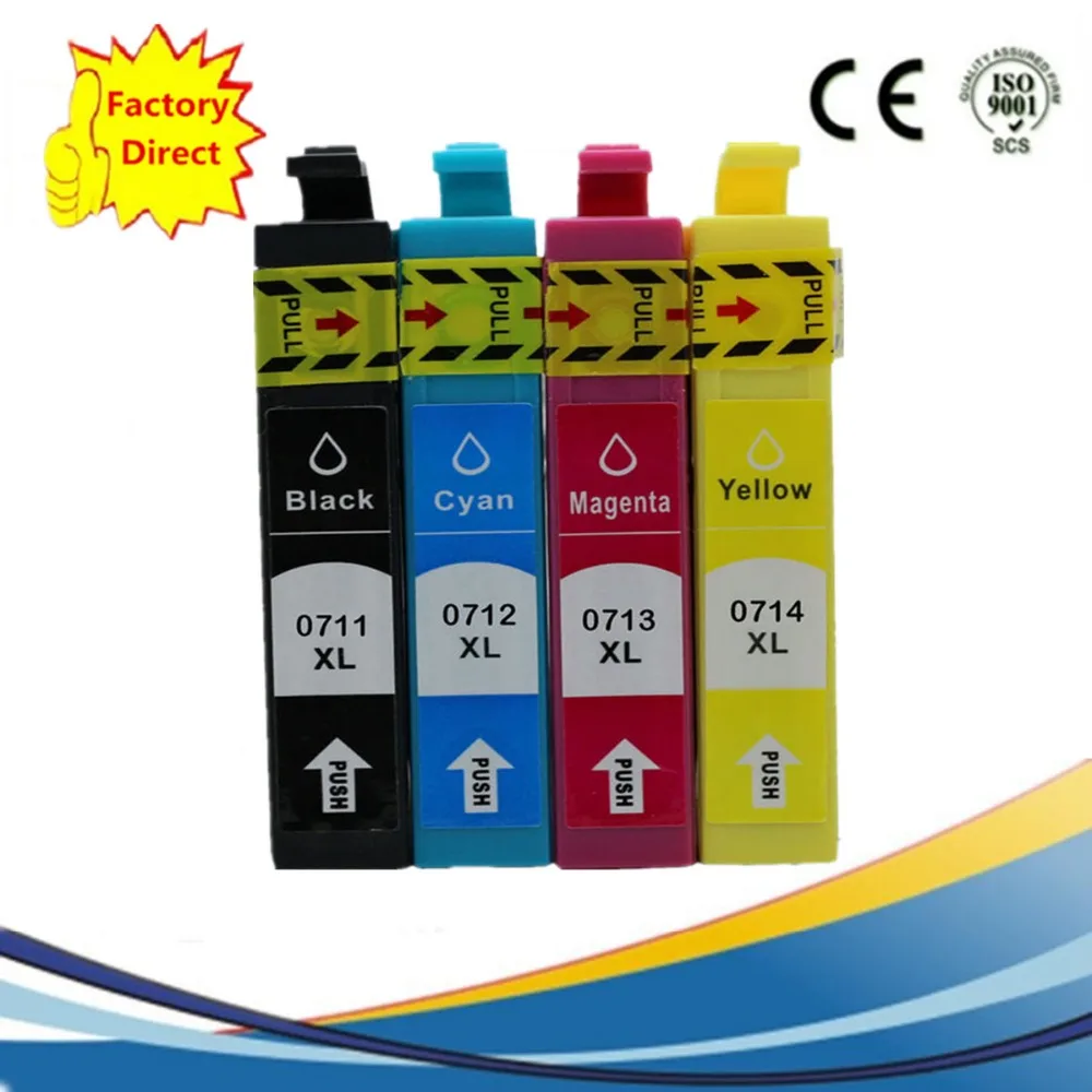 

4 Compatible Ink Cartridge For EPSON Stylus SX210 SX215 SX218 SX-210 SX-215 SX-218 Inkjet Printer