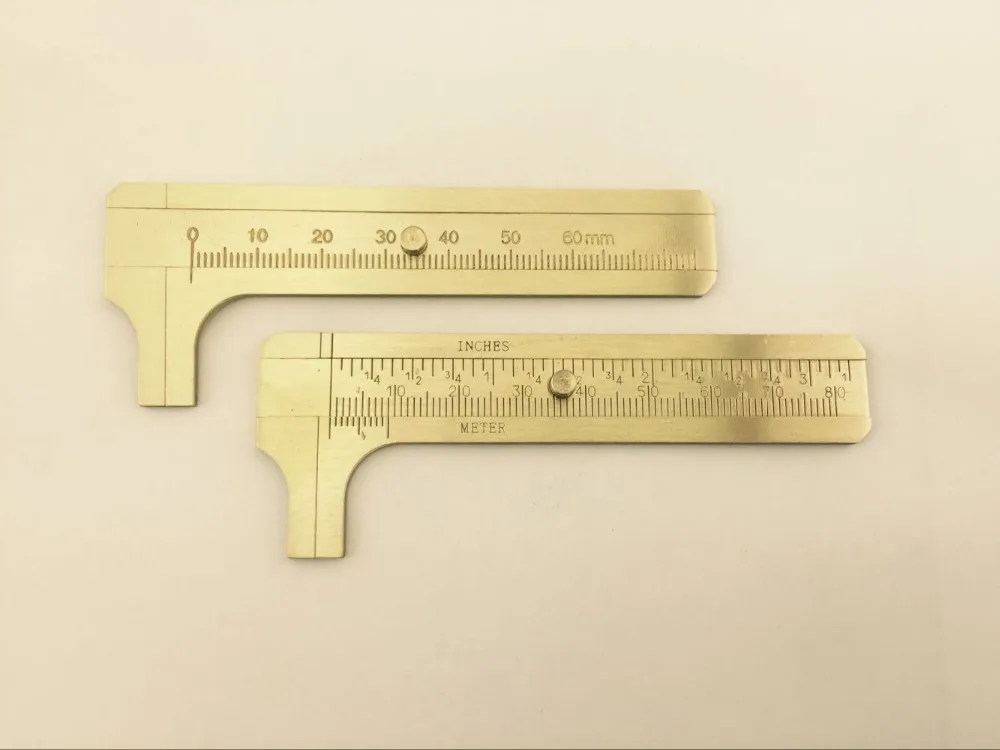 80 мм медный калипер, скользящий драгоценный камень инструмент для бисера ювелирные изделия
