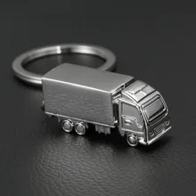 200 шт./лот, новинка, Модные металлические брелки в форме мини-грузовика, брелки для грузовиков, акция# COSP-0021