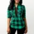 Office Lady Cotton Lace up Shirt