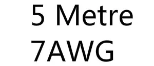 4 6 7 8 10, 11, 12, 13, 14, 15, 16, 17, 18, 20, 22, 24, 26 28 30 AWG теплозащитные мягкий силиконовый проводной кабель для RC Heli Drone высокое Температура - Цвет: 5 Metre 7AWG