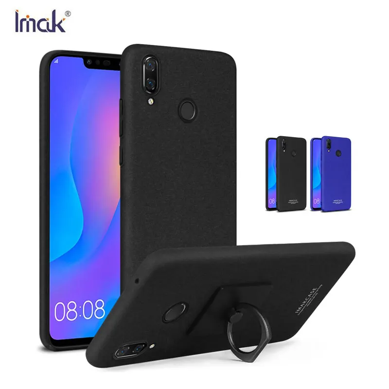 

Huawei Nova 3i Case IMAK Frosted Plastic PC Hard Back Cover Case for Huawei Nova 3i With film