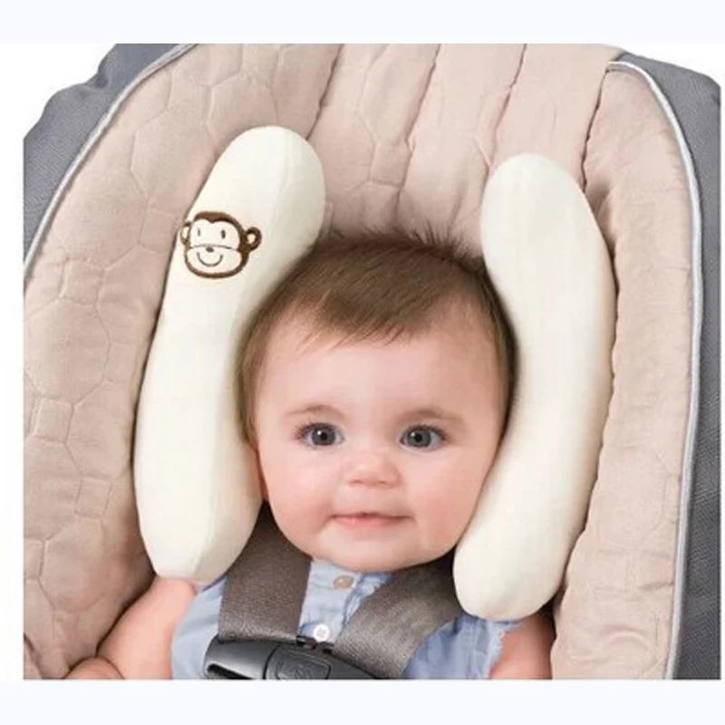 

New Car Head Neck Pillow Rest Car Cushion / Baby Carriage Comfortable Seat Covers Neck Headrest Adjustable Protection GMN74